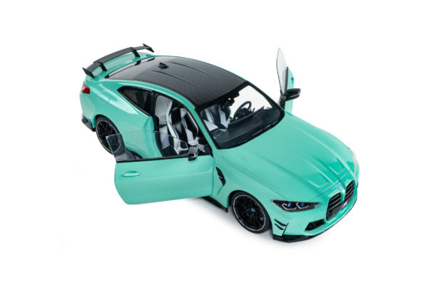 BMW M4 Competition mint green 2024 - 1/18 Solido