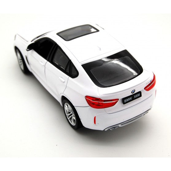 Masinuta BMW X6M alb - 1/24 Rastar