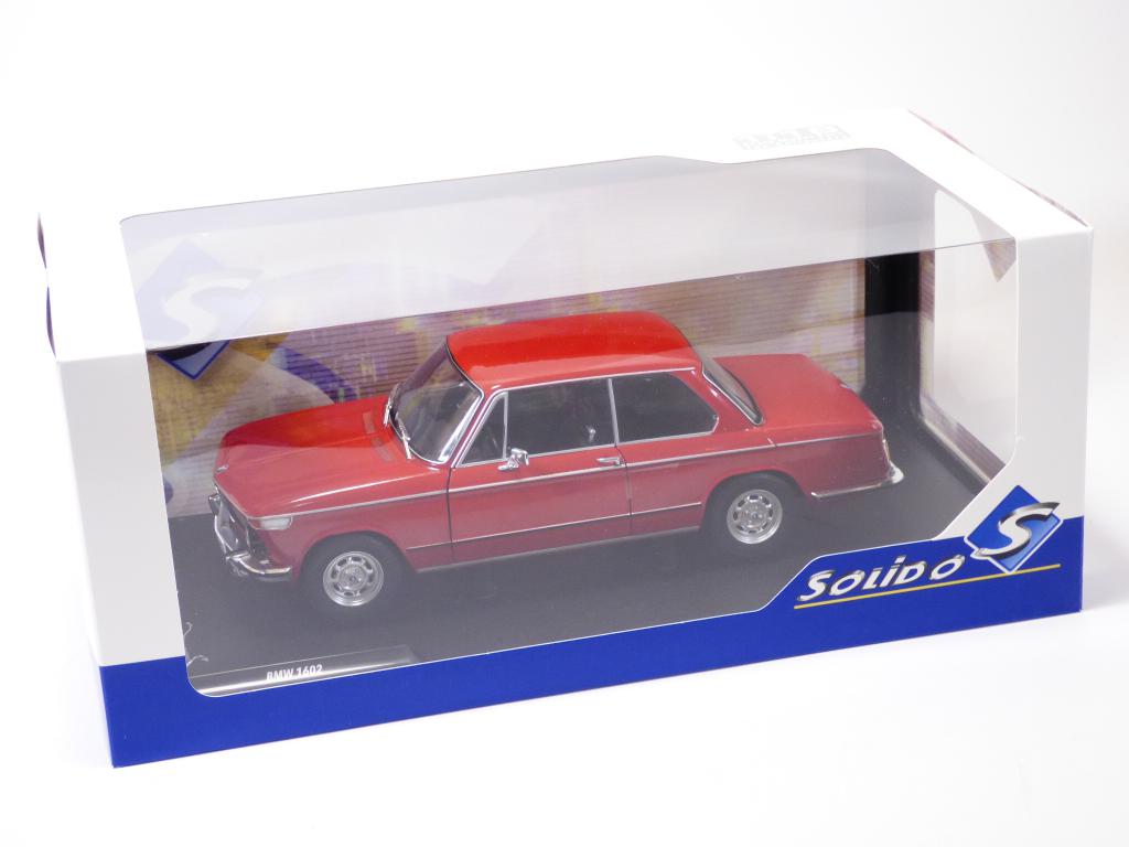 BMW 1602 rosu 1971 - 1/18 Solido