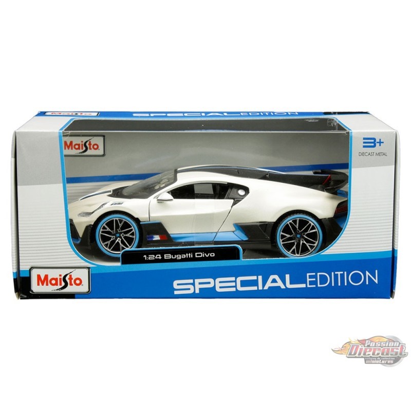 Bugatti Divo alb - 1/24 Maisto