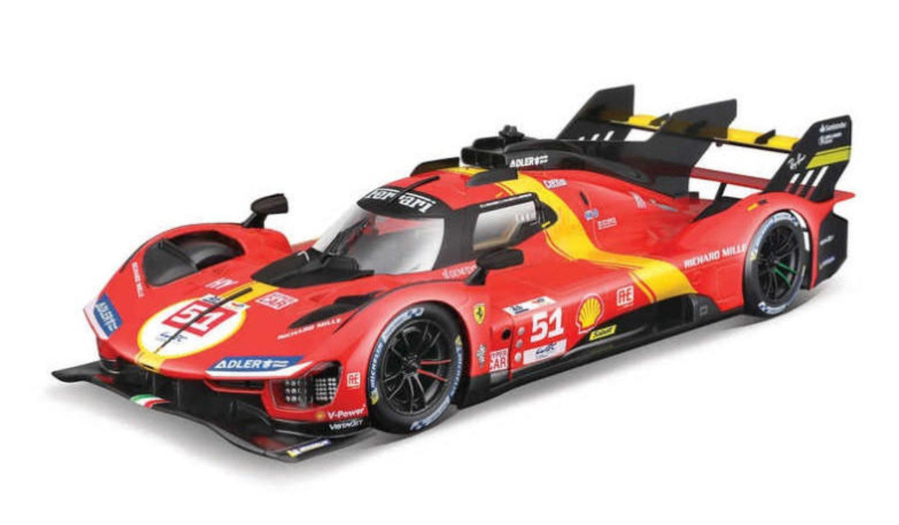 Ferrari 499P #51 Winner 24h Le Mans 2023 - 1/18 Bburago
