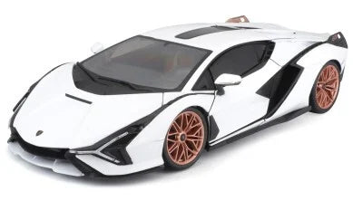 Lamborghini Sian alb/negru - 1/18 Bburago