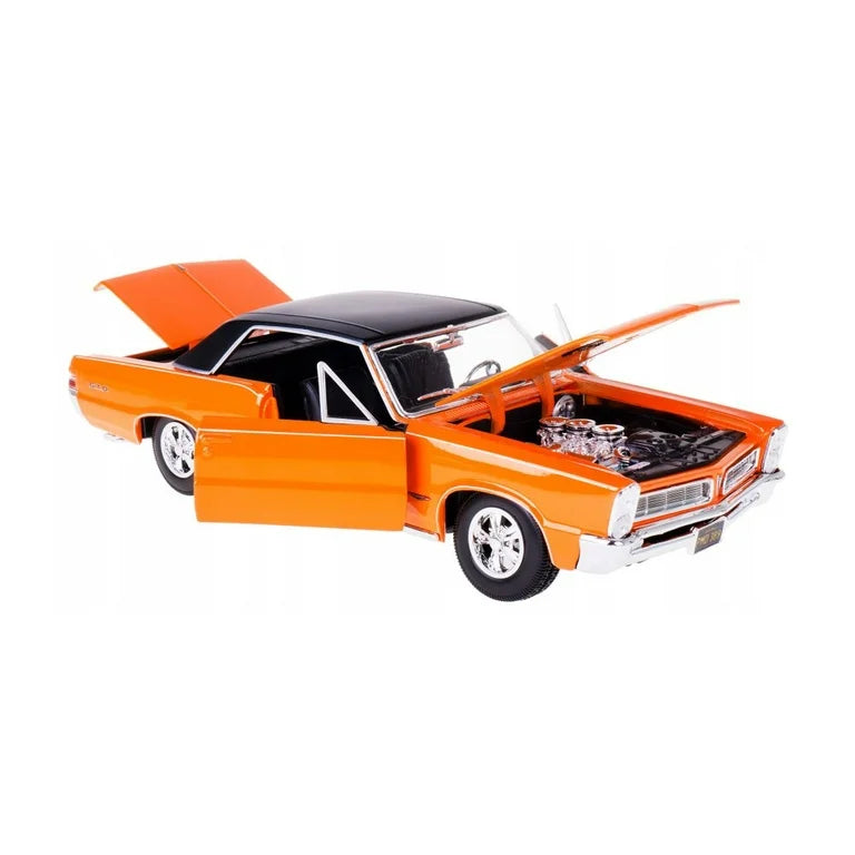 Pontiac GTO 1965 portocaliu/negru - 1/18 Maisto