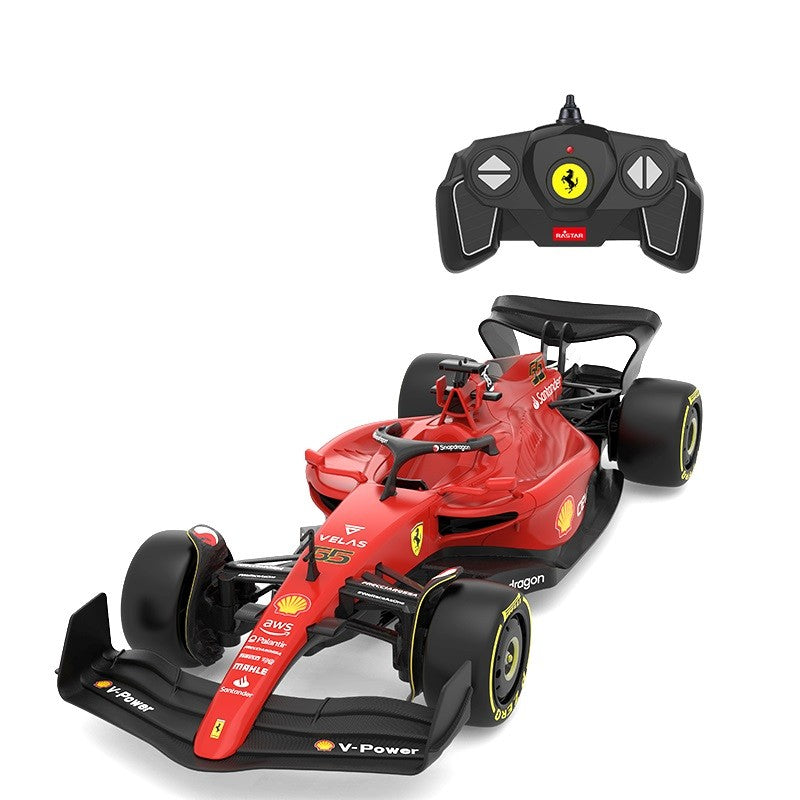 Masinuta cu telecomanda Ferrari F1-75 - 1/18 Rastar
