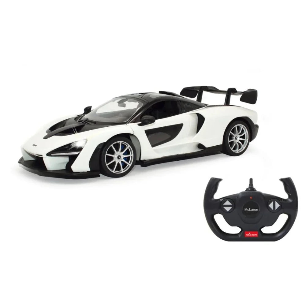 Mclaren Senna alb cu telecomanda - 1/14 Rastar