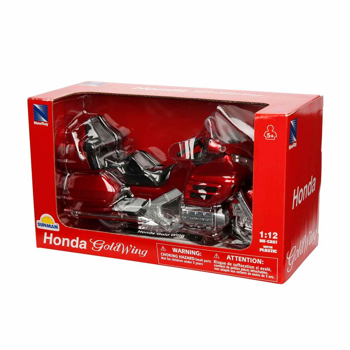 Motocicleta Honda Gold Wing 2010 - 1/12 New Ray