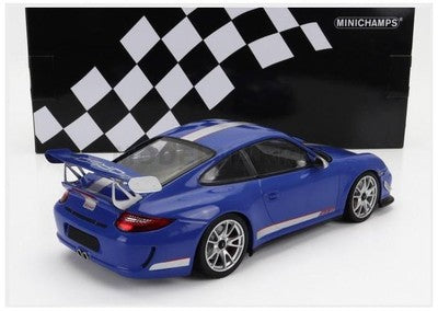 Porsche 911 GT3 RS 4.0 2011 albastru - 1/18 Minichamps