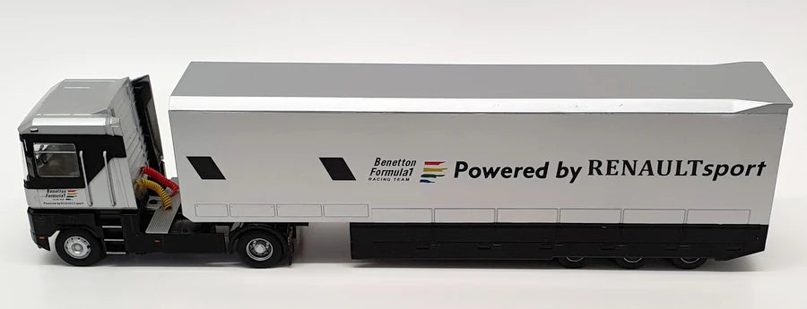 TIR Renault Magnum TR350 Benetton Formula 1 Team Transporter - 1/43 Ixo