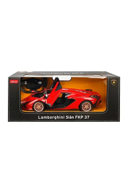 Lamborghini Sian rosu cu telecomanda - 1/14 Rastar