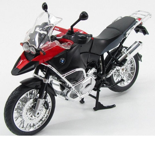 Motocicleta BMW R1200 GS rosie - 1/9 Rastar