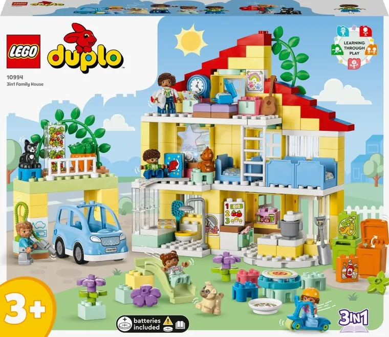 LEGO DUPLO 10994 - Casa de familie 3 in 1 (218 piese)