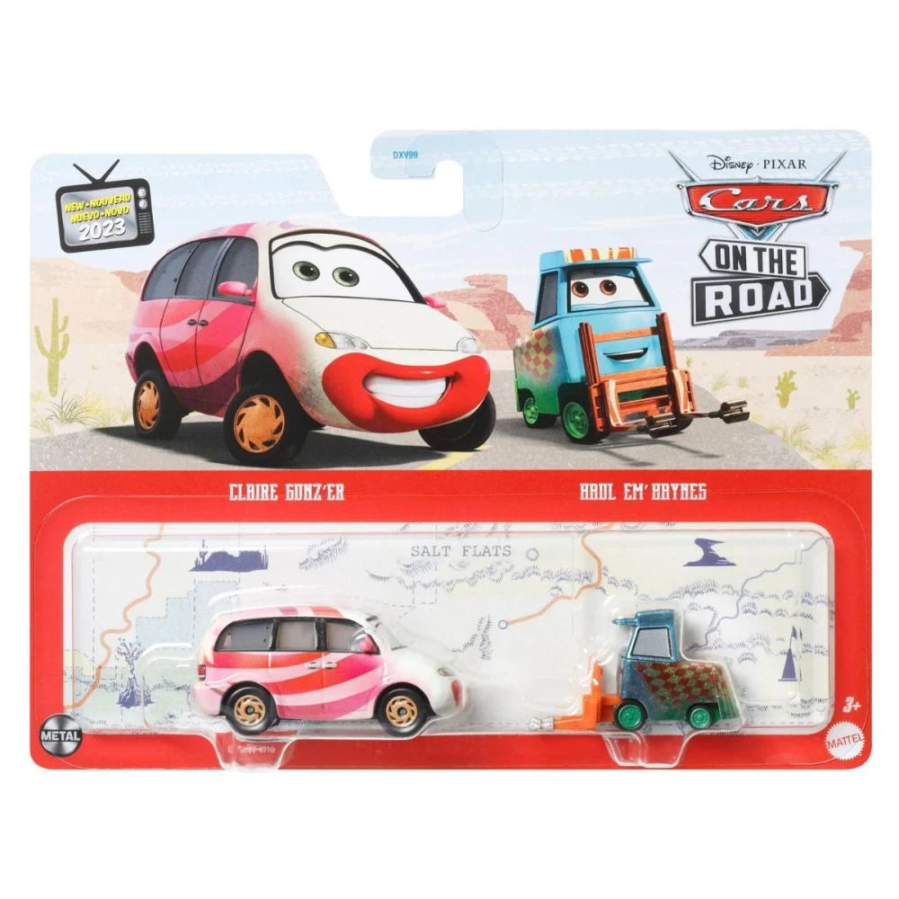 Set 2 masinute Cars - Claire Gunz'er si Haul Em'Haynes - 1/55 Cars
