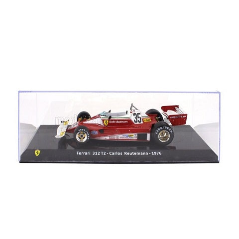 Formula 1 Ferrari 312 T2 - Carlos Reutemann 1976 #35 cu vitrina plexiglass - 1/24 Premium Collectibles