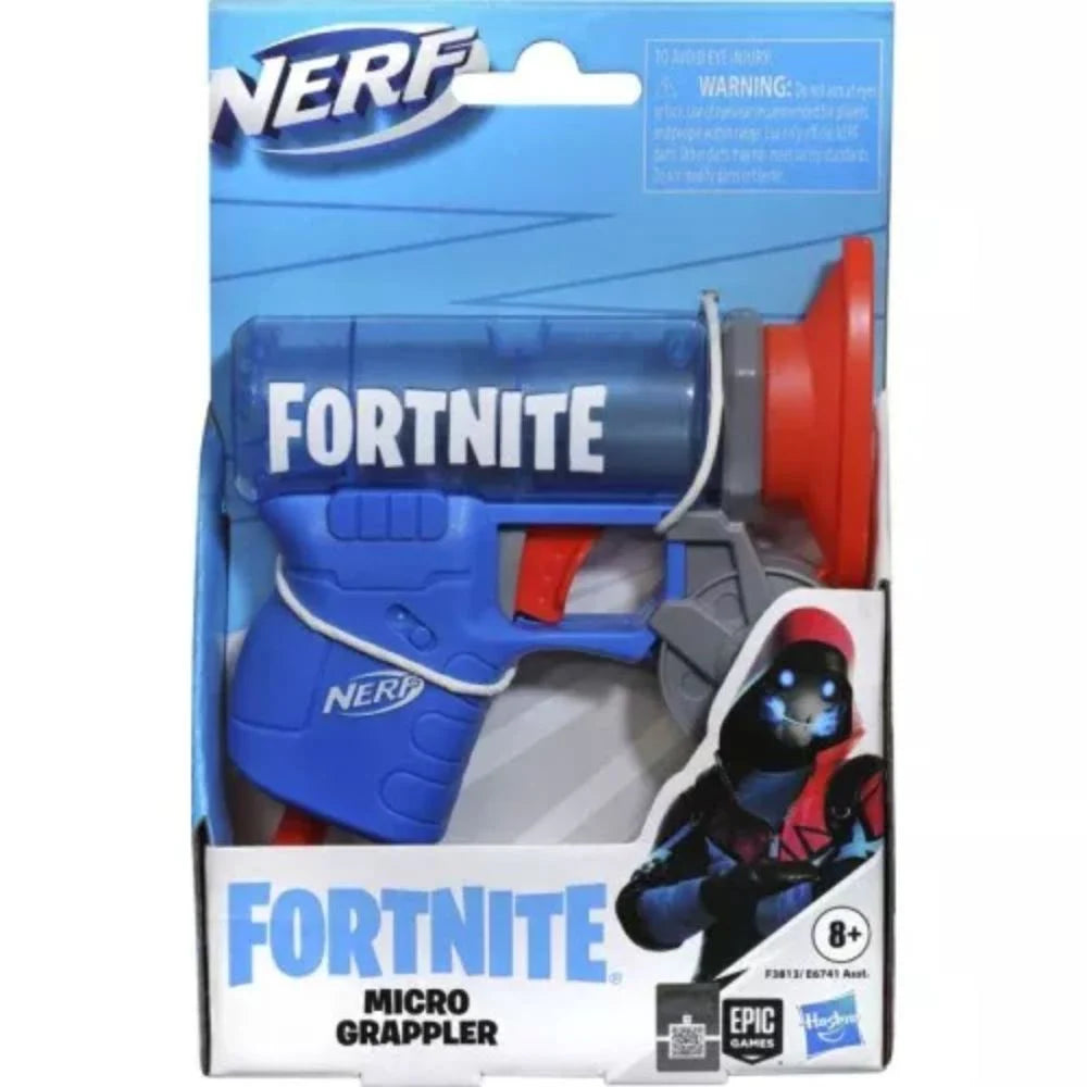 Pistol Nerf Fortnite Microshots - Micro Grappler cu 2 gloante