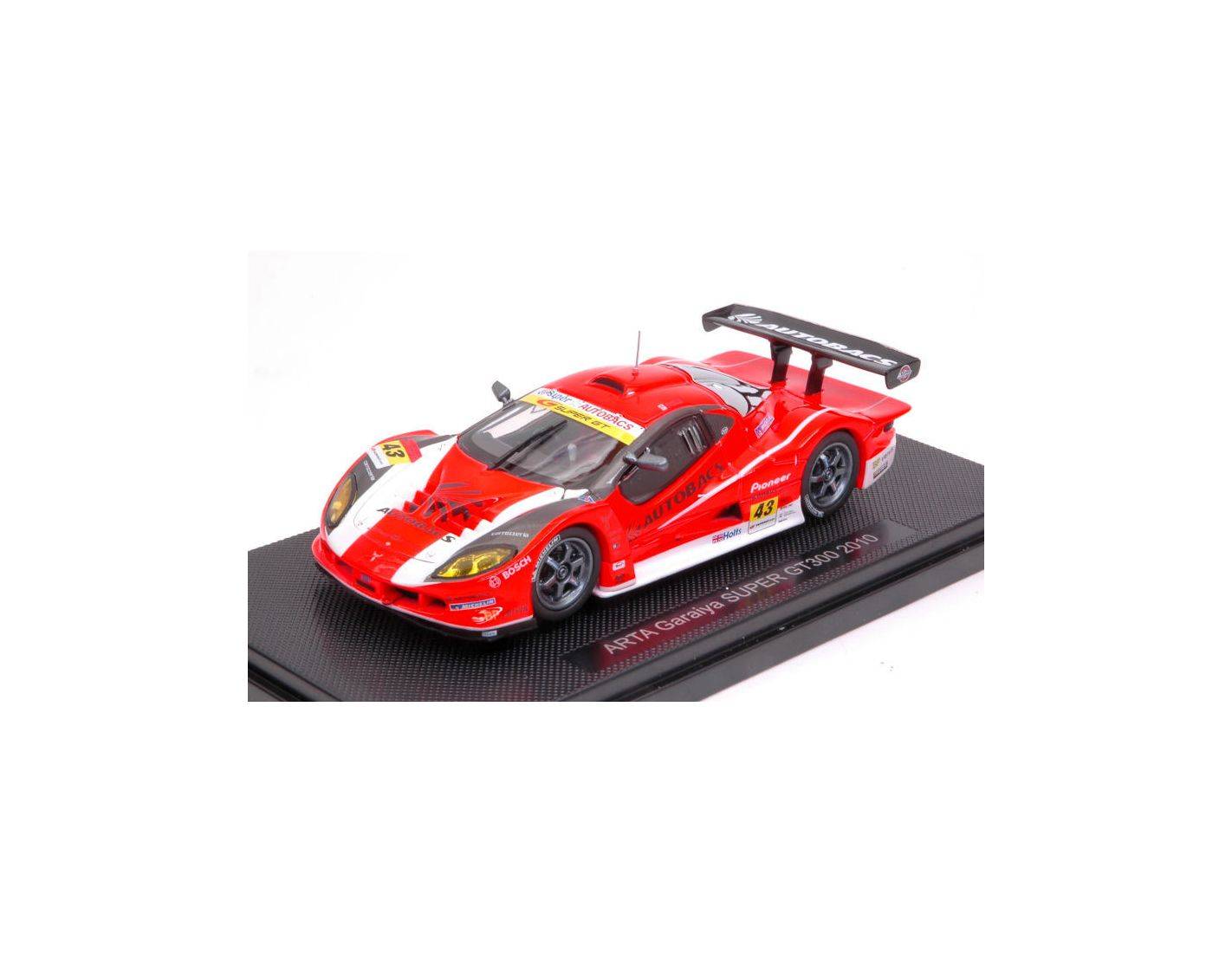 ARTA Garaiya Super GT300 2010 #43 cu vitrina plexiglass - 1/43 Ebbro
