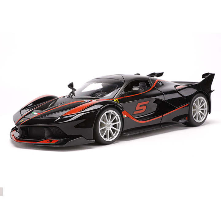 Ferrari FXXK negru Nr.5 - 1/18 Bburago