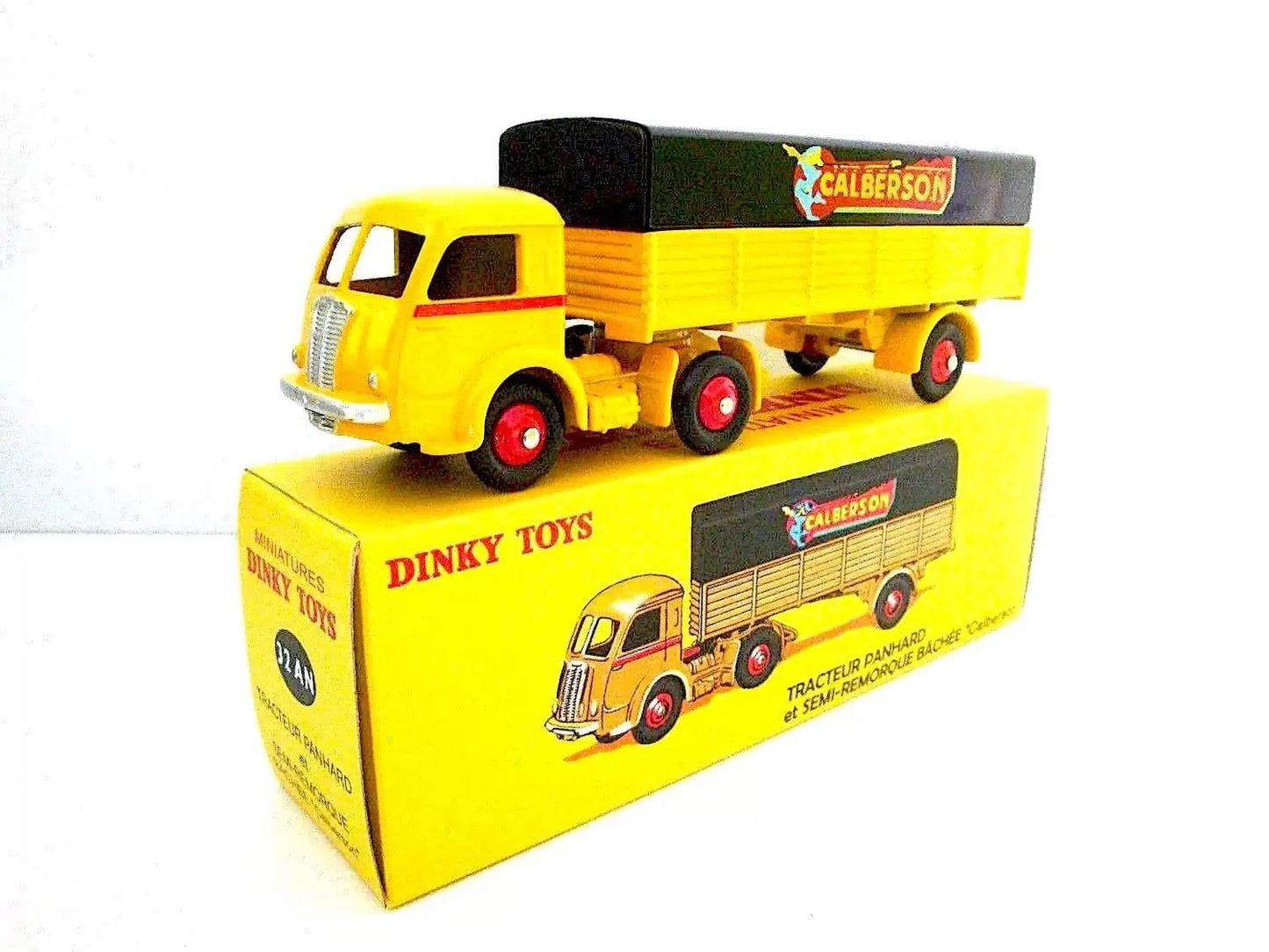 Camion Tracteur Panhard cu semi-remorca "Calberson" 16cm - Dinky Toys