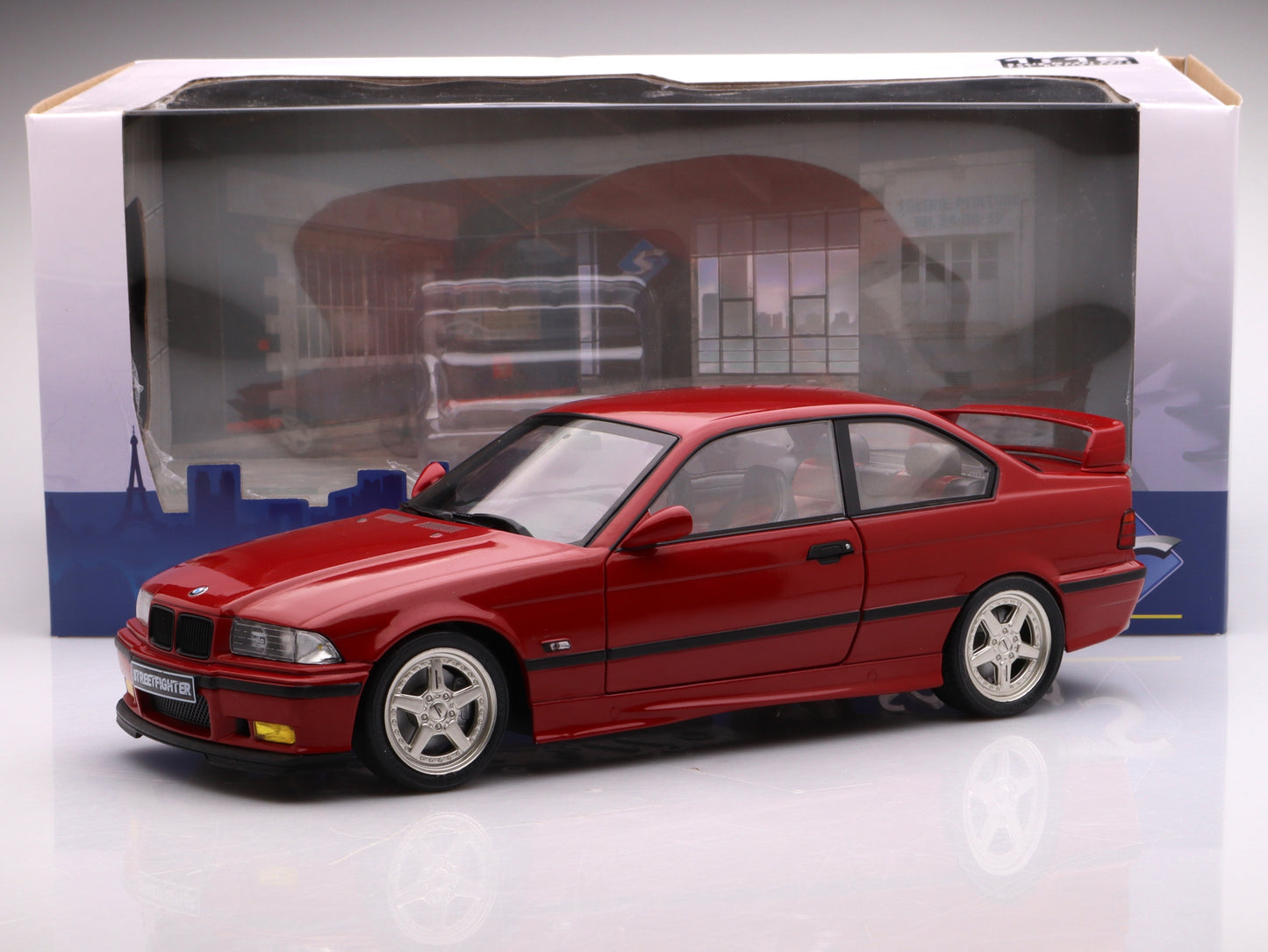 BMW E36 Coupe M3 streetfighter imolarot 1994 - 1/18 Solido