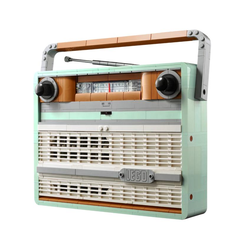 LEGO Icons 10334 - Radio Portabil Retro (906 piese)