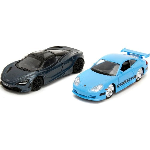 Set 2 machete Porsche 911 Gt3 Rs si McLaren 720s Fast&Furious- 1/32 Jada
