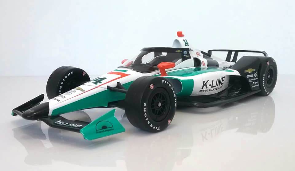 Formula 1 Indycar Series #14 Dalton Kellett - 1/18 GREENLIGHT (LIMITED EDITION)
