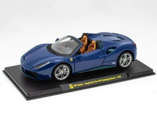 Ferrari 488 Spider Inspired By the 166 Touring Barchetta 1950 - 1/24 Bburago