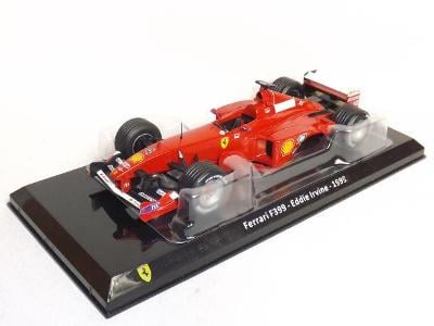 Formula 1 Ferrari F399 Eddie Irvine 1999 #4 cu vitrina plexiglass - 1/24 Premium Collectibles