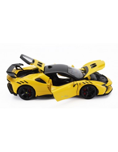 Ferrari SF90 XX Stradale galben - 1/18 Bburago