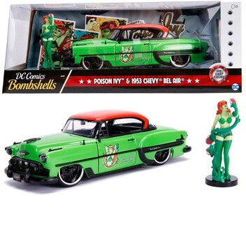 Chevy Bel Air 1953 si Poison Ivy - 1/24 Jada