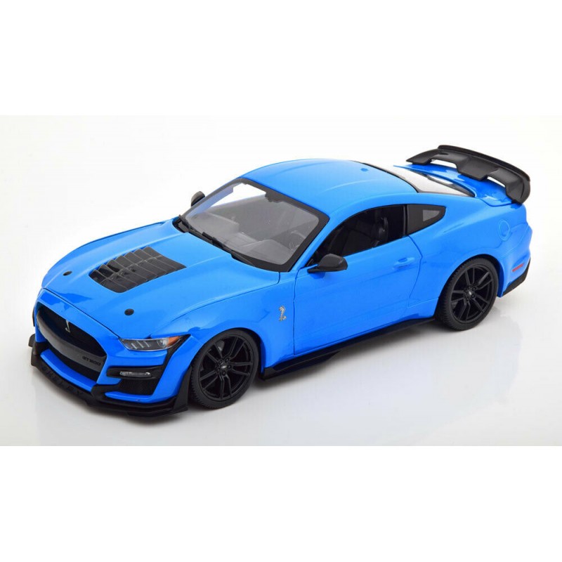 Mustang Shelby GT500 2020 albastru - 1/18 Maisto
