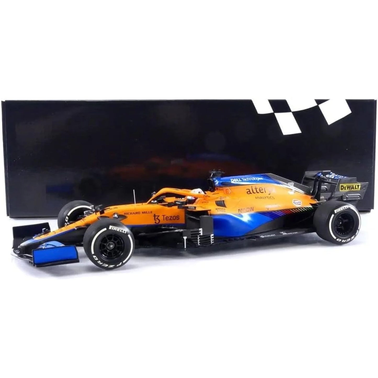 Formula 1 McLaren MCL35 D. Ricciardo Winner Italian GP 2021 - 1/18 Minichamps