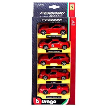 Set 5 masinute Ferrari - 1/43 Bburago