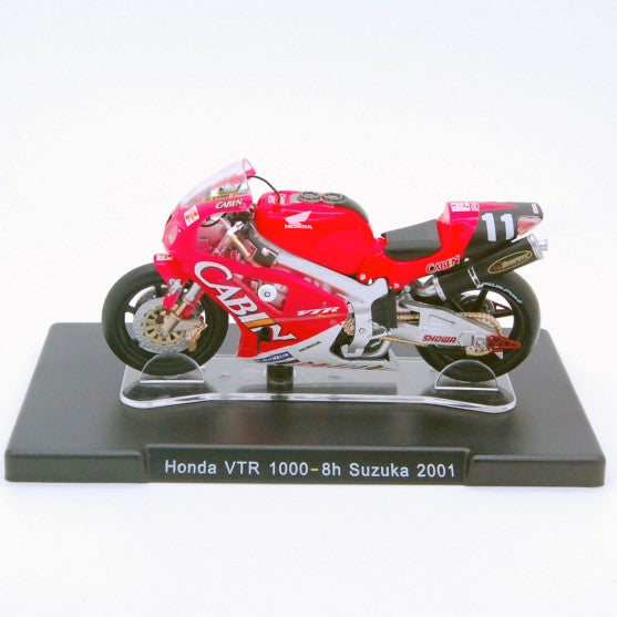 Motocicleta Honda VTR 1000-8h Suzuka 2001 - 1/18 Altaya