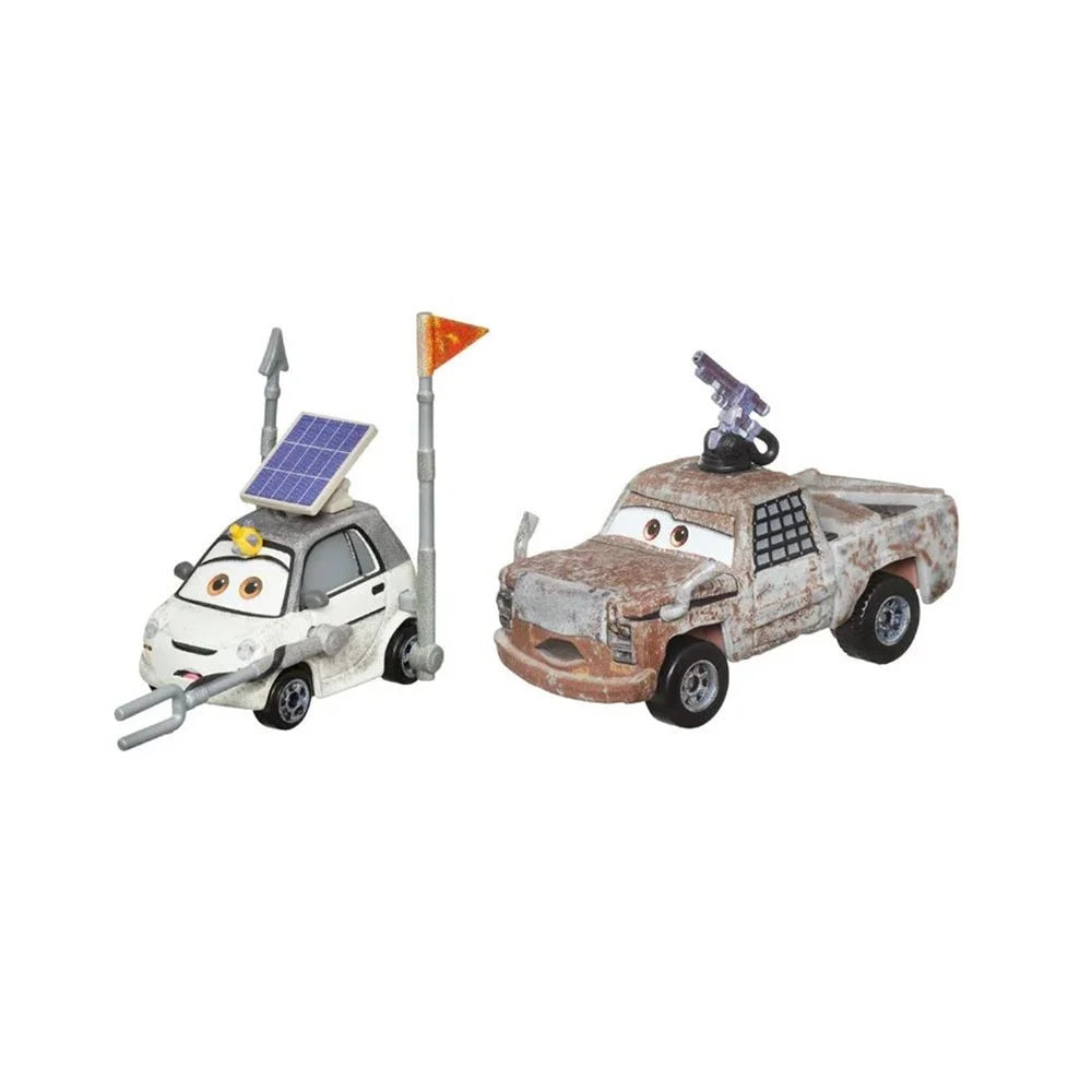 Set 2 masinute metalice Cars 1/55 - Ken Engimoki si Justin Roadritter