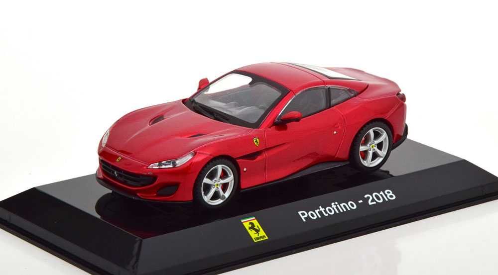 Ferrari Portofino 2018 cu vitrina plexiglass - 1/43 Altaya
