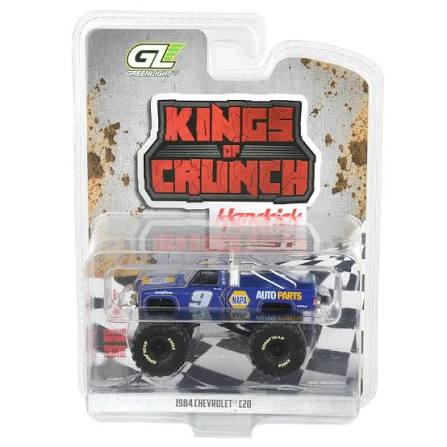 Monster Truck Chevrolet C20 1984 Hendrick Motorsports #9 - 1/64 Greenlight