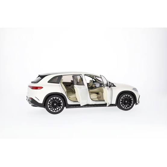 Mercedes-Benz EQS SUV 2022 diamond white - 1/18 NZG