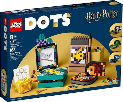 LEGO Dots 41811 - Kit pentru desktop Hogwarts 856 piese