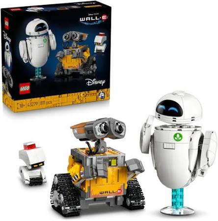 LEGO Disney Pixar 43279 - WALL-E si EVE (811 piese)