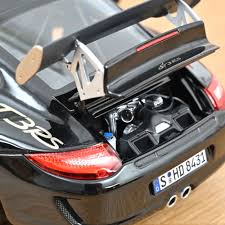 Porsche 911 GT3 RS 2009 black & gold - 1/18 Norev