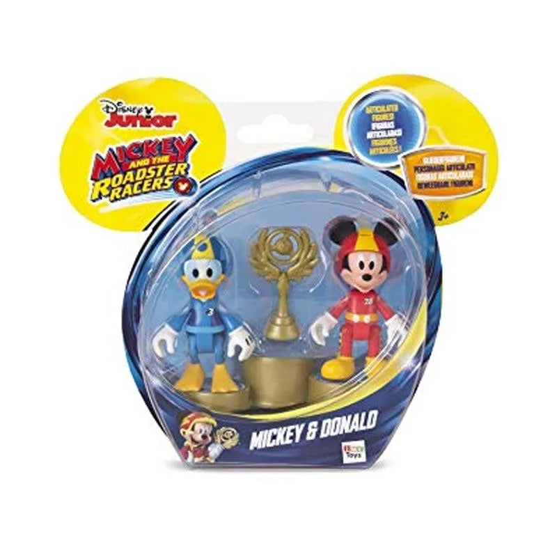 Set minifigurine MIckey si Donald pe podium