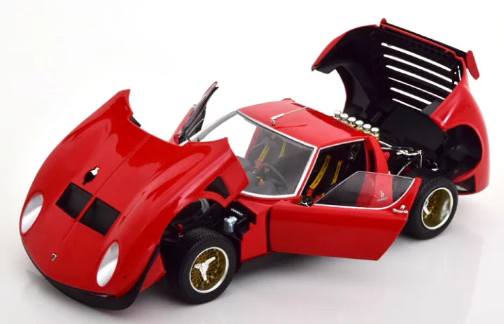 Lamborghini Miura SVR rosu/negru - 1/18 Kyosho