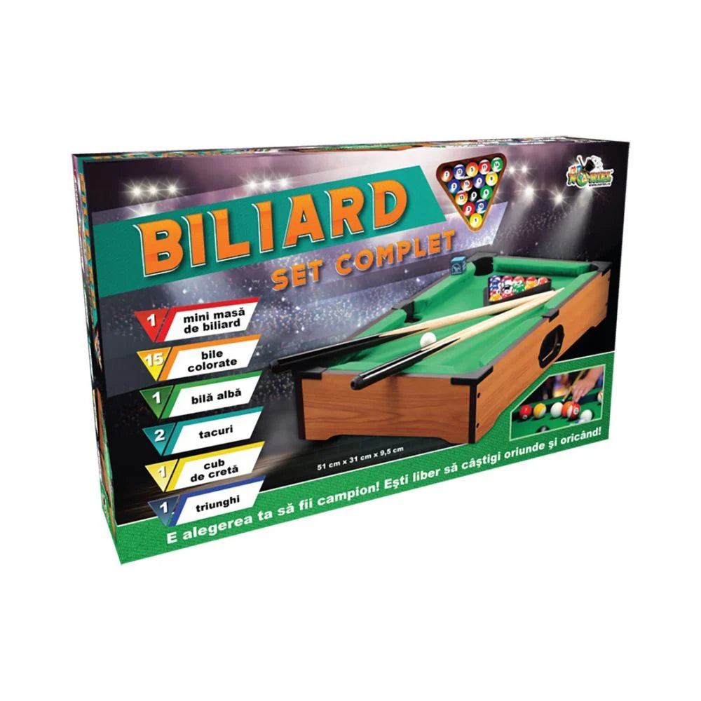 Masa de biliard din lemn 51 cm
