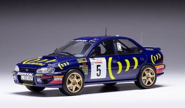Subaru Impreza #5 C.Sainz - L.Moya Tour de Corse 1995 - 1/24 Ixo Models