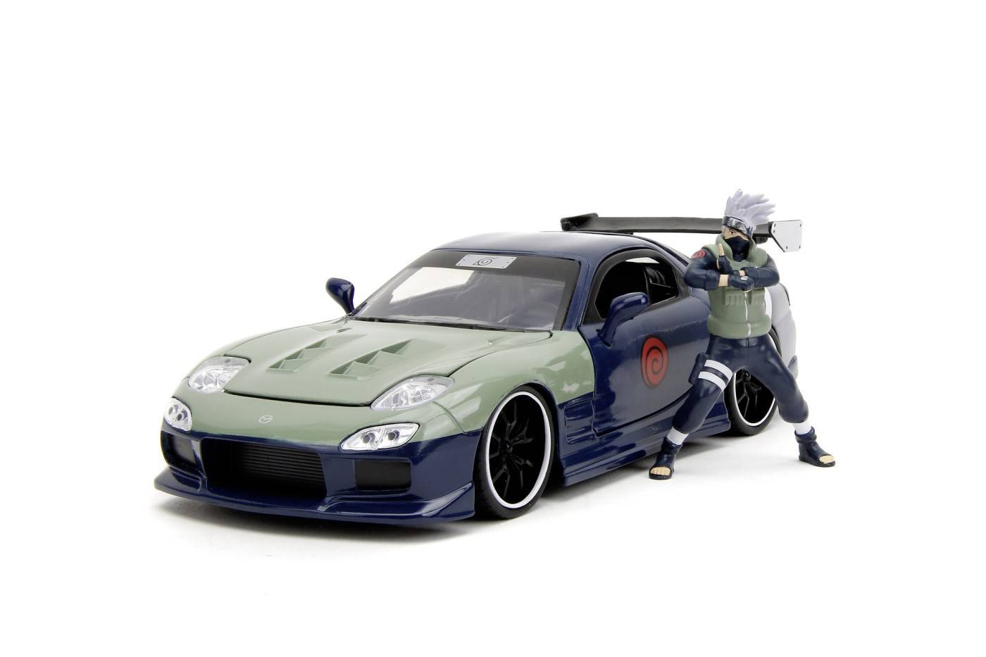 Mazda RX-7 1993 si figurina Kakashi Hatake - 1/24 Jada