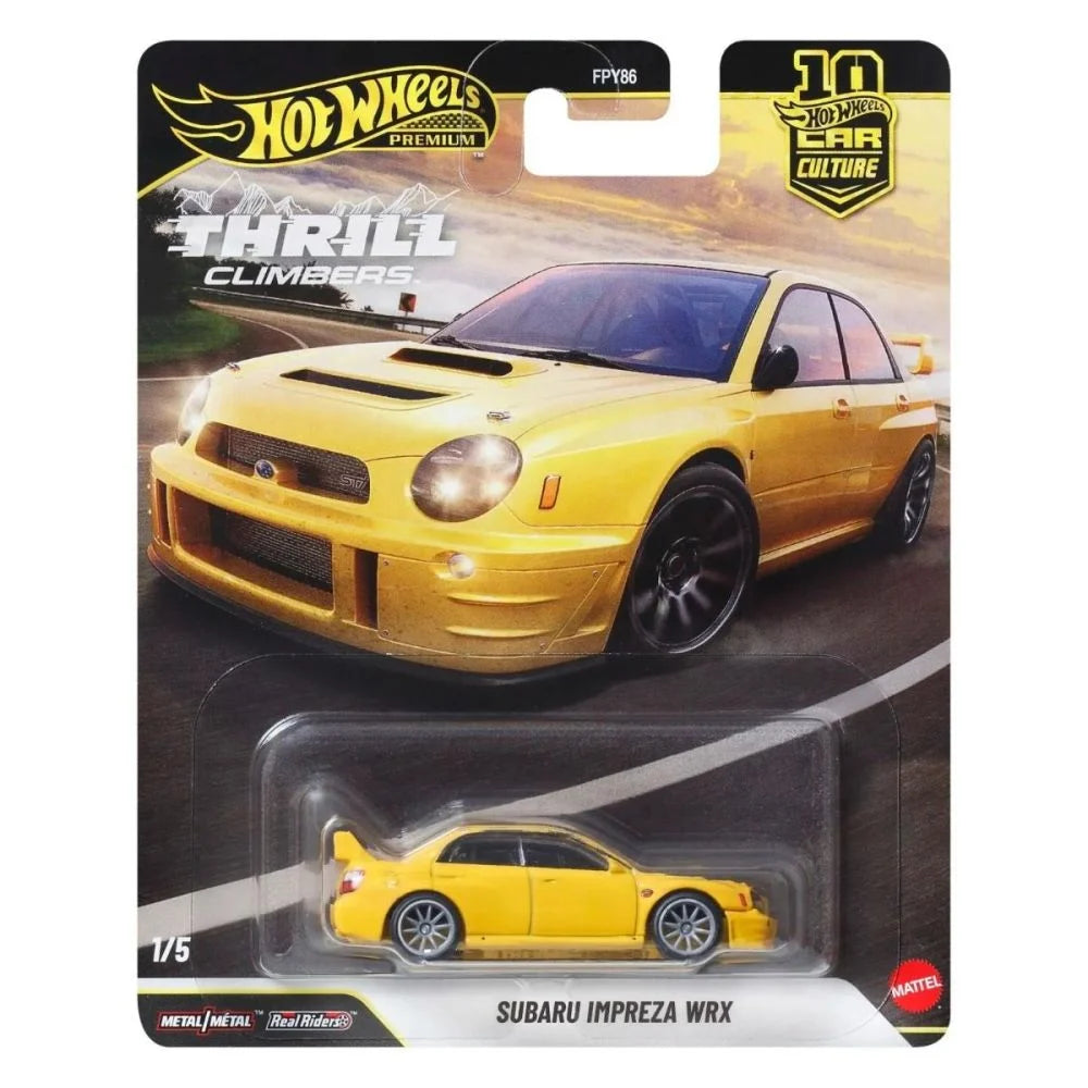 Masinuta Subaru Impreza WRX - 1/64 Hot Wheels Premium