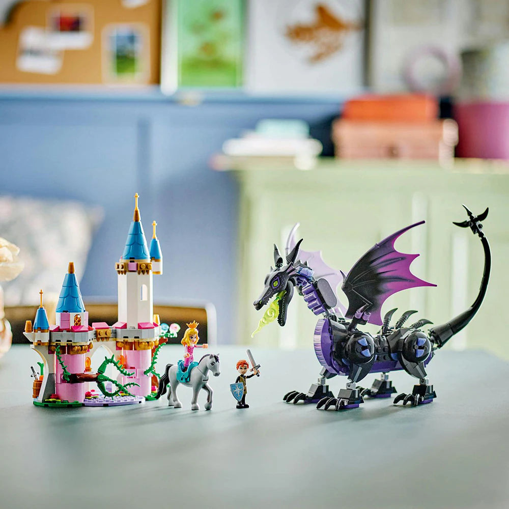 LEGO Disney Princess 43240 - Maleficent sub forma de dragon (583 piese)