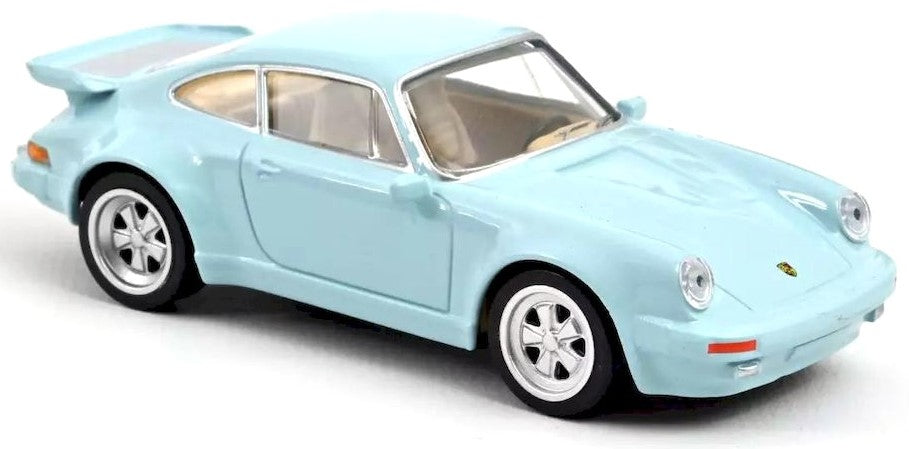 Porsche 911 Turbo bleu - 1/43 Norev