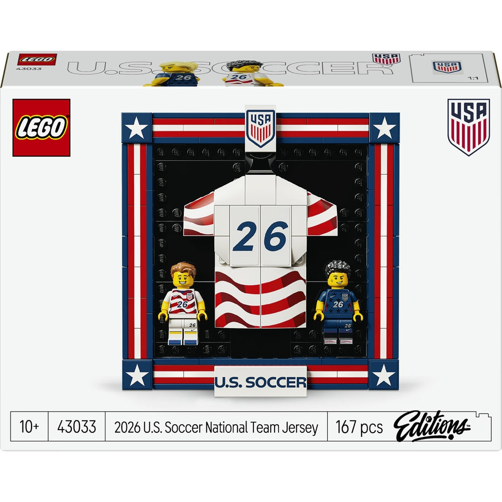 LEGO 43033 - Tricoul echipei nationale de fotbal a SUA 2026 (167 piese)