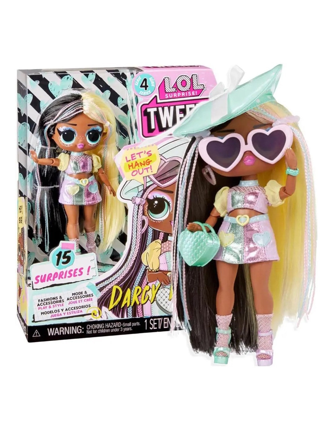 Papusa LOL Surprise Tweens - Darcy Blush 17cm